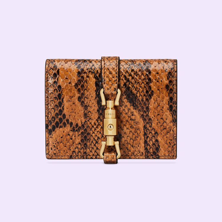 645536.EAAGZ.2756.001.080.0000.Light Jackie 1961 python card case wallet